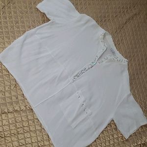 White Short Sleeve Shirt